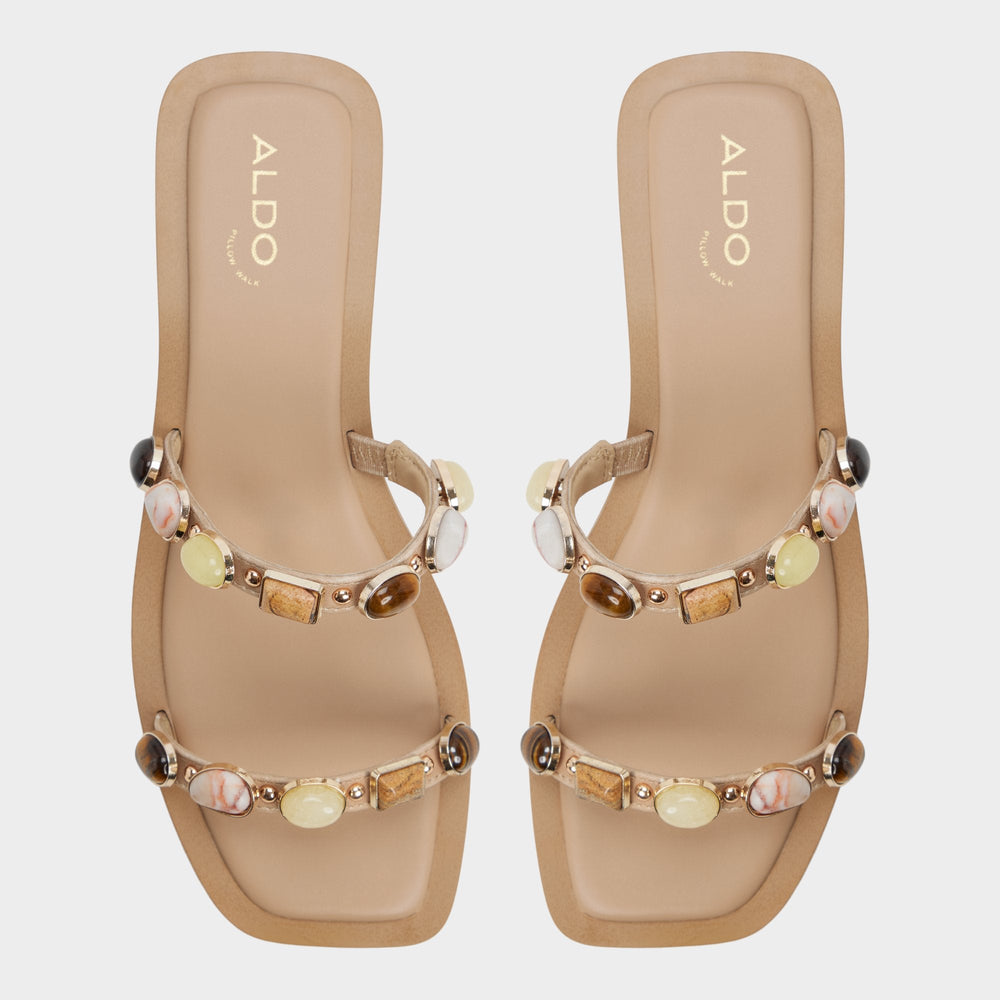 Sapphira in Medium Beige 14213541 - Slide sandal | Aldo on sale