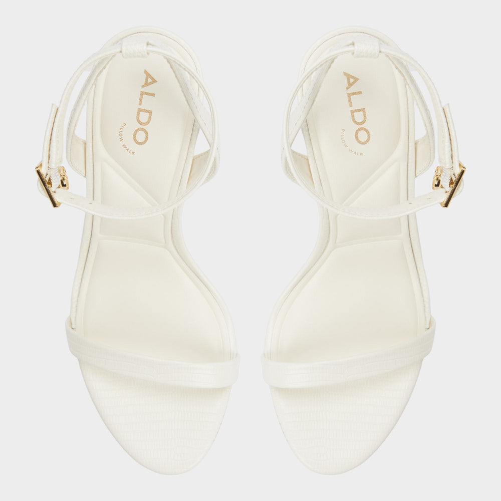 Maristou-xt White Women's Heeled sandals - Strappy heeled sandal, Stiletto heel | Aldo online