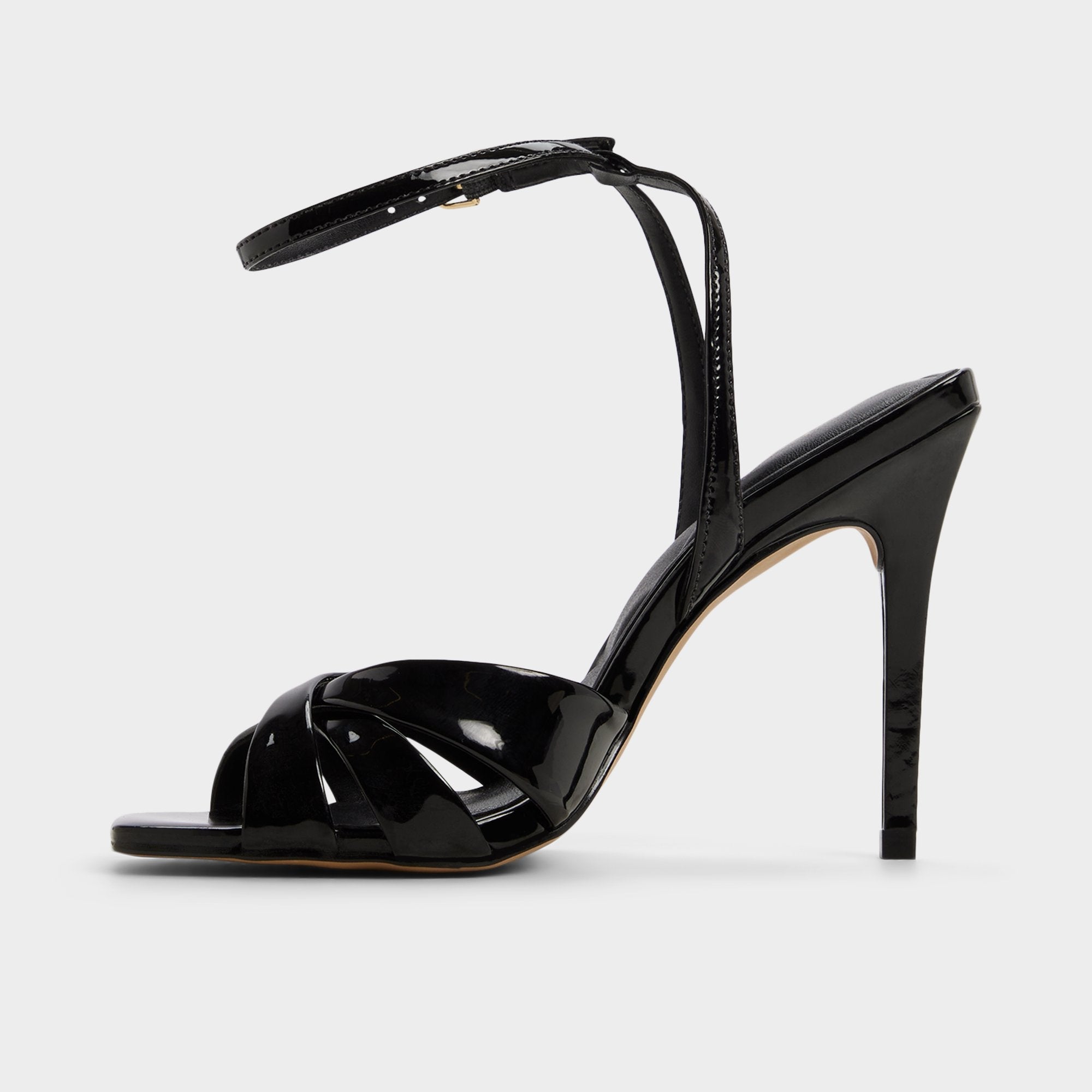 Meteora in Black - Strappy heeled sandal, Stiletto heel | Aldo discount