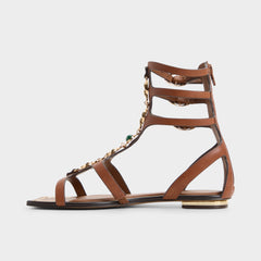 Marisea in Medium Brown - Gladiator sandal | Aldo sale