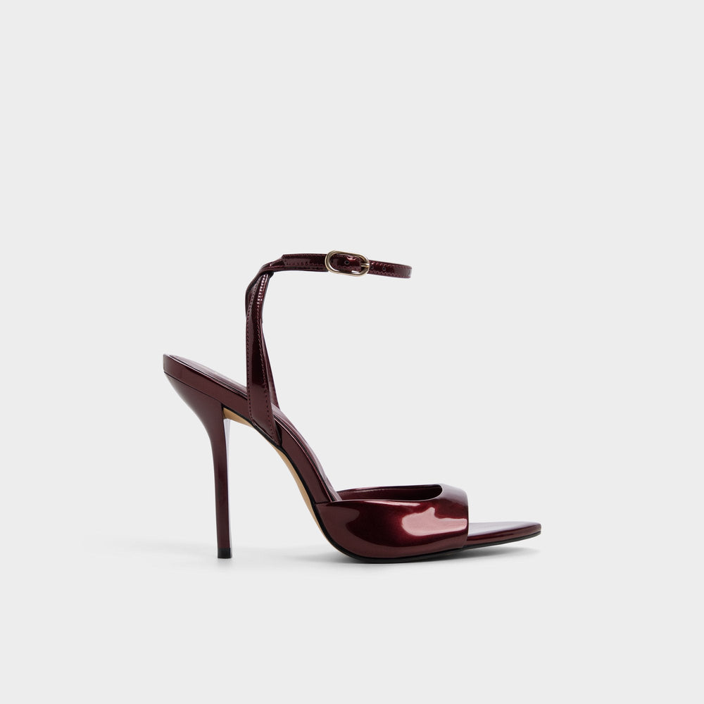 Forevermore in Medium Red - Strappy heeled sandal, Stiletto heel | Aldo for sale