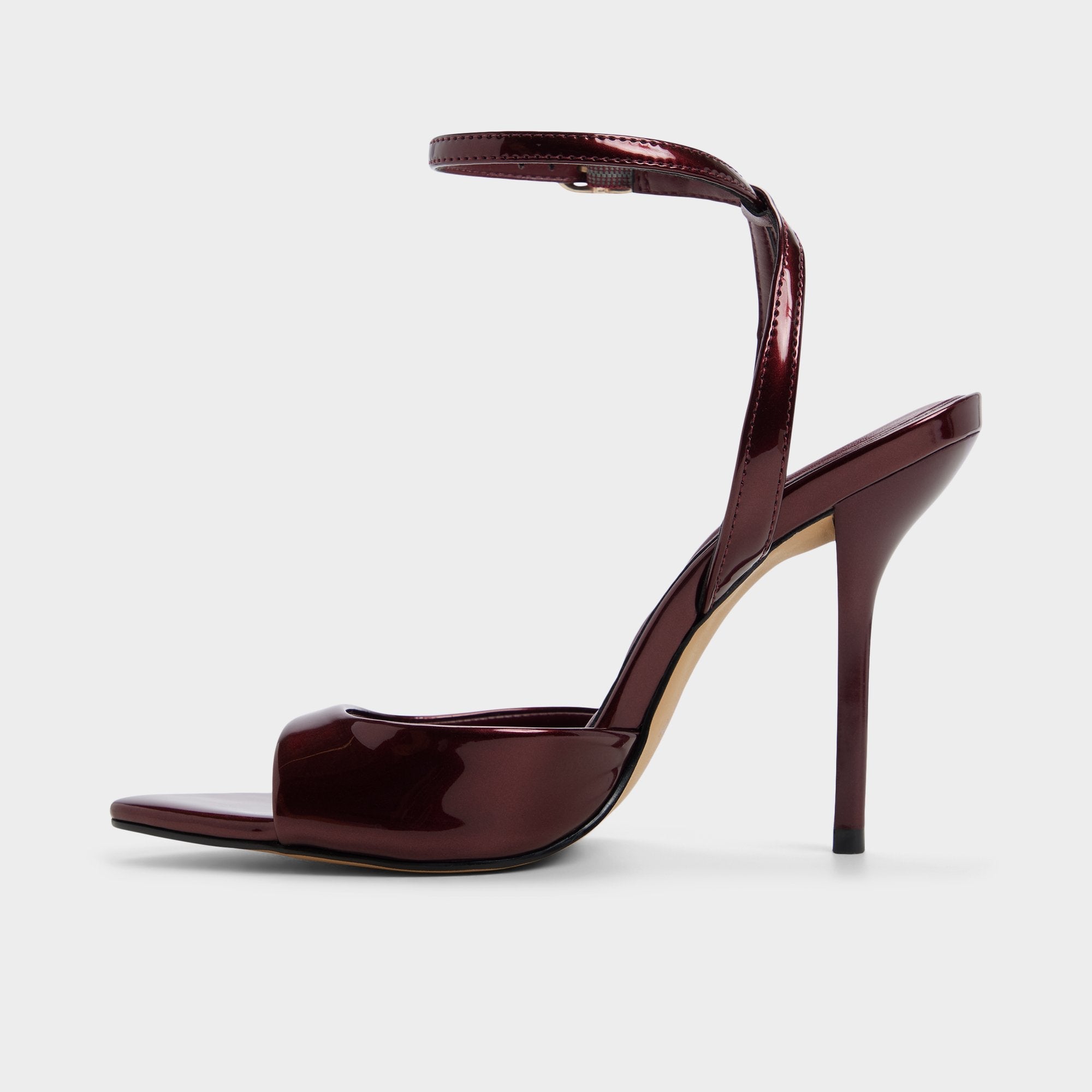 Forevermore in Medium Red - Strappy heeled sandal, Stiletto heel | Aldo for sale