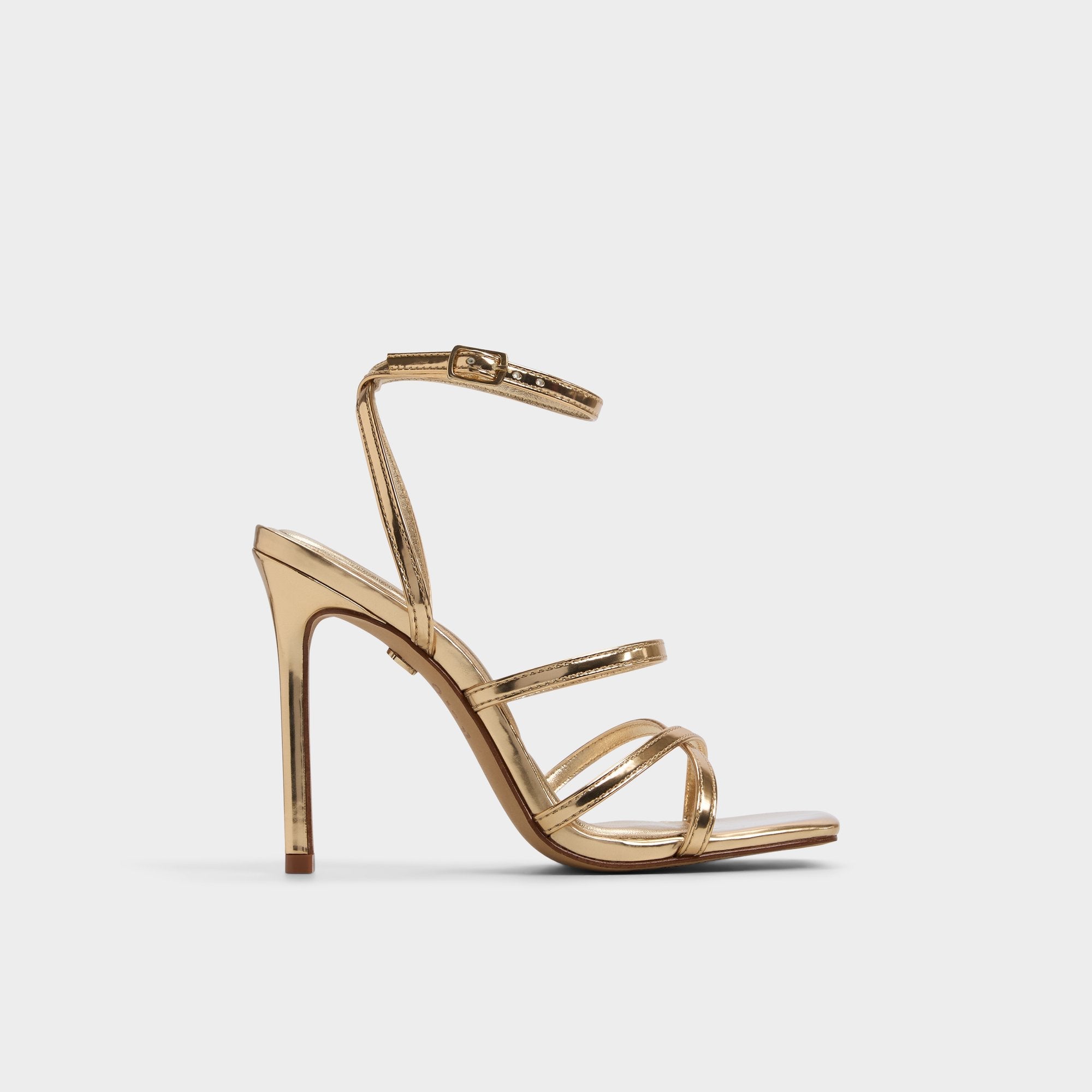 Galoi Gold Women's Iridescent metallics - Strappy heeled sandal | Aldo sale