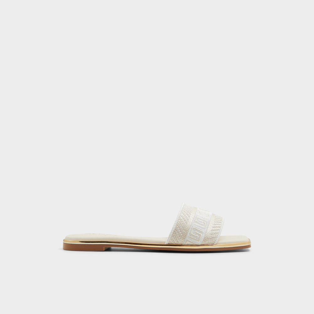 Oceania Other Beige Women's Flats - Slide sandal | Aldo on sale
