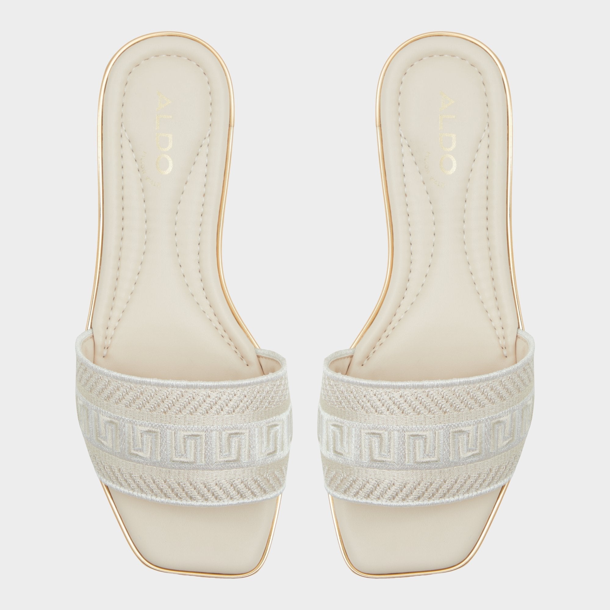 Oceania Other Beige Women's Flats - Slide sandal | Aldo on sale
