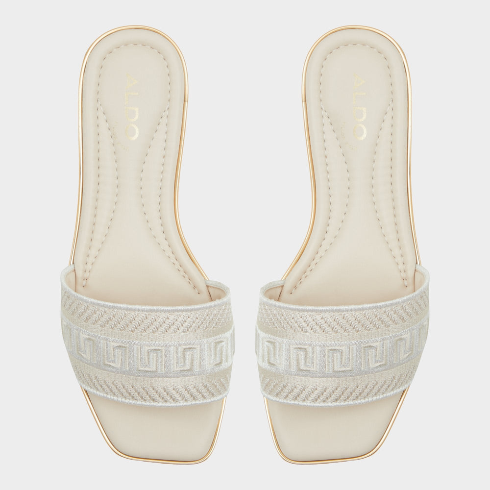 Oceania Other Beige Women's Flats - Slide sandal | Aldo on sale