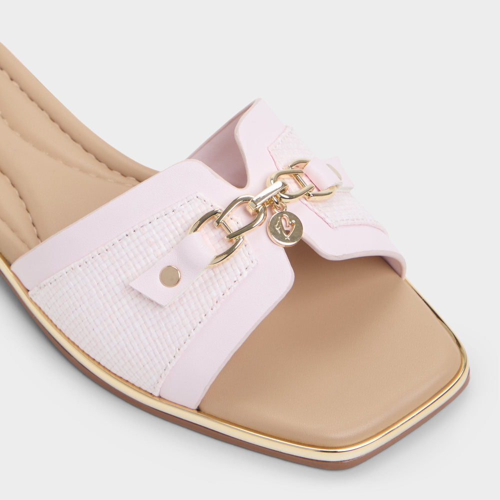 Alamassi Light Pink Women's Flats - Slide sandal | Aldo outlet