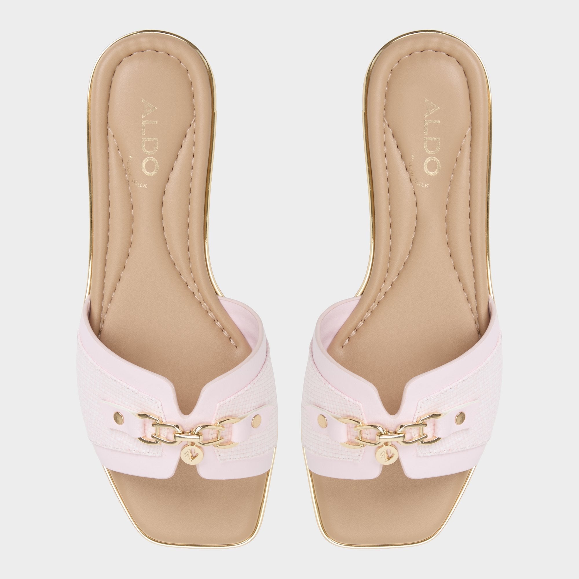 Alamassi Light Pink Women's Flats - Slide sandal | Aldo outlet