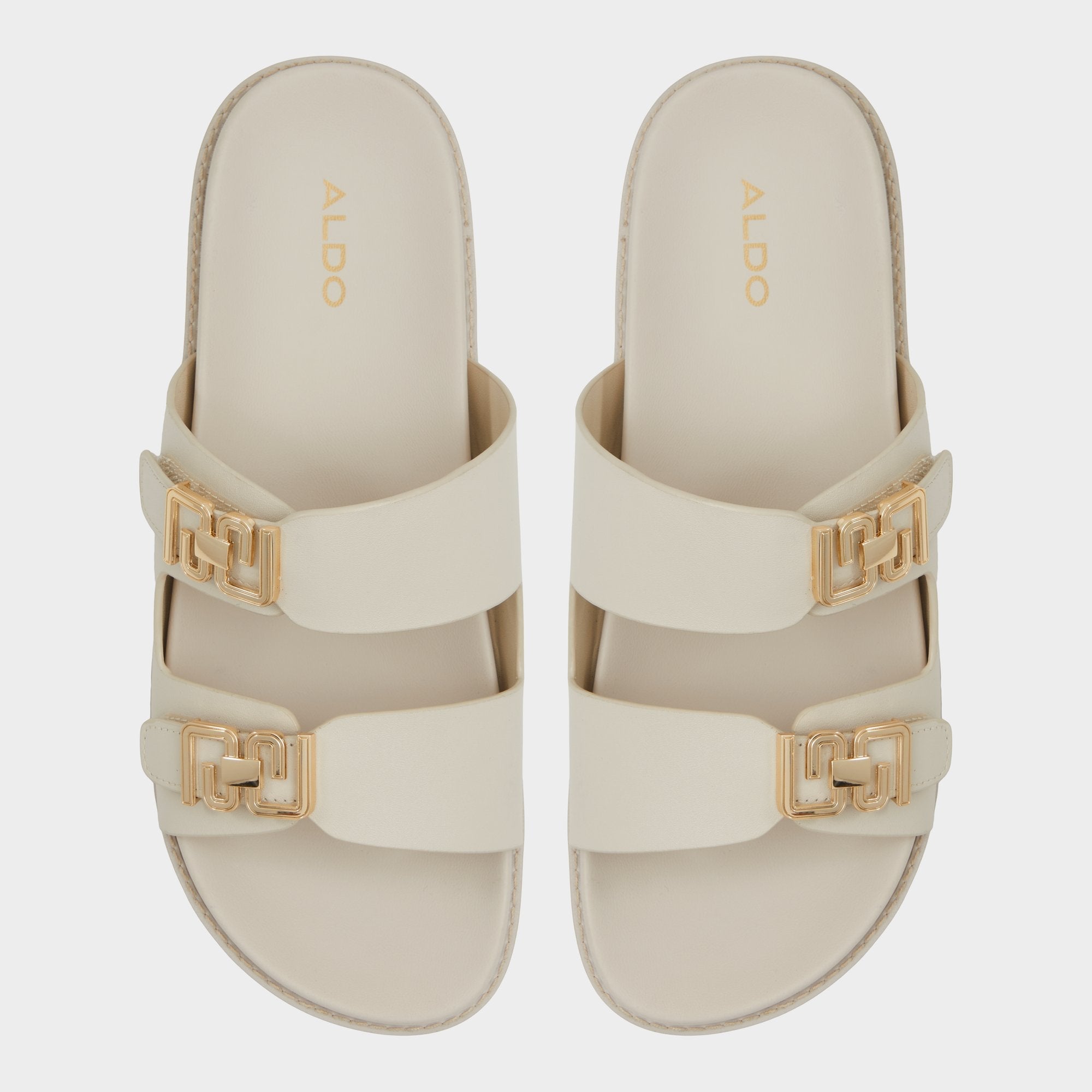 Alessie Other White Women's Footbed sandals - Footbed sandal, Footbed sandal | Aldo outlet
