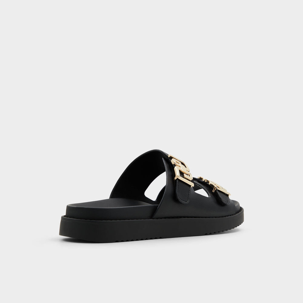 Alessie Black Women's Footbed sandals - Footbed sandal, Footbed sandal | Aldo on sale