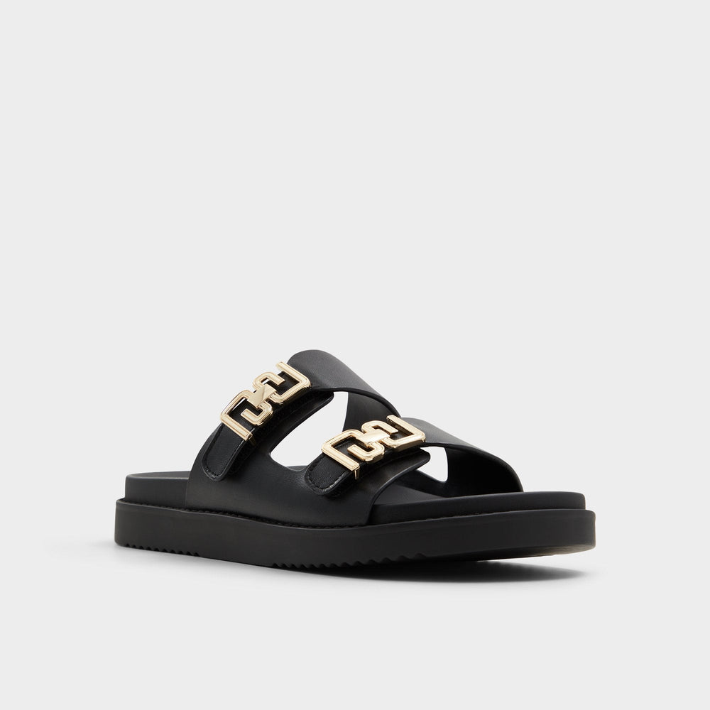 Alessie Black Women's Footbed sandals - Footbed sandal, Footbed sandal | Aldo on sale