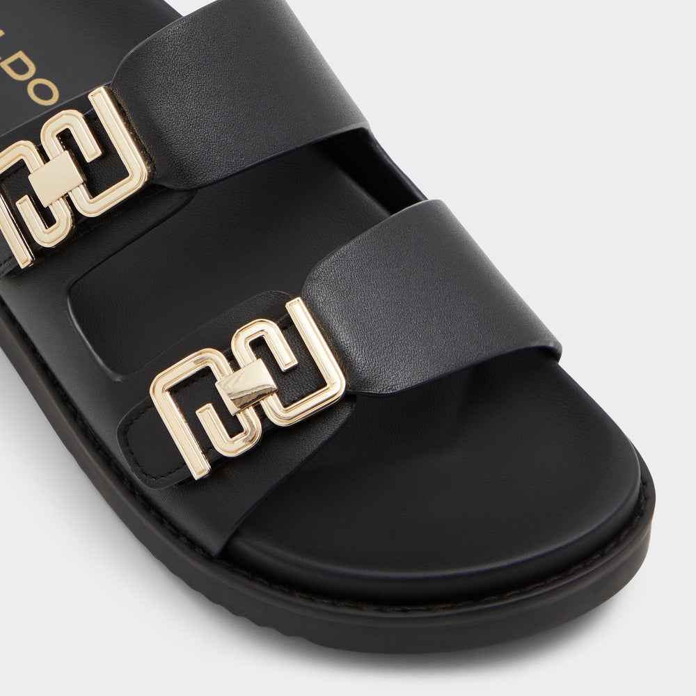Alessie Black Women's Footbed sandals - Footbed sandal, Footbed sandal | Aldo on sale