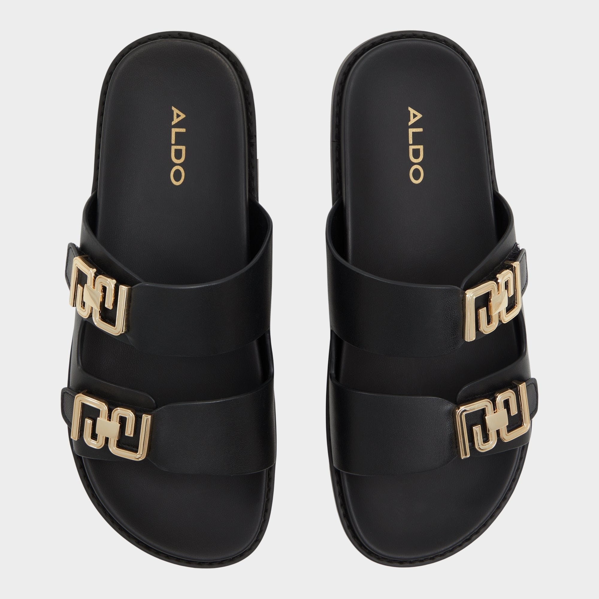 Alessie Black Women's Footbed sandals - Footbed sandal, Footbed sandal | Aldo on sale