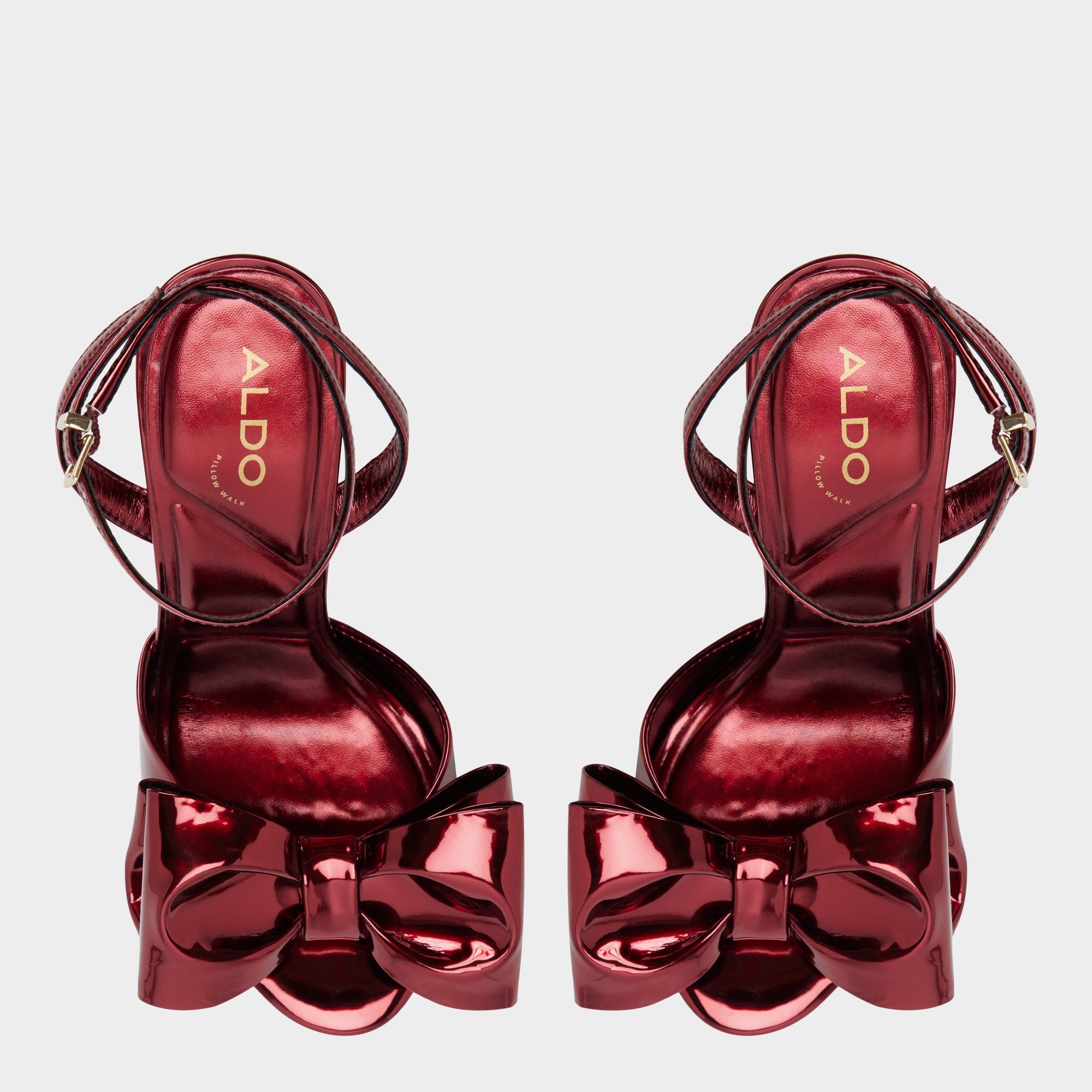 Tinsletta in Medium Red - Heeled sandal, Stiletto heel | Aldo online