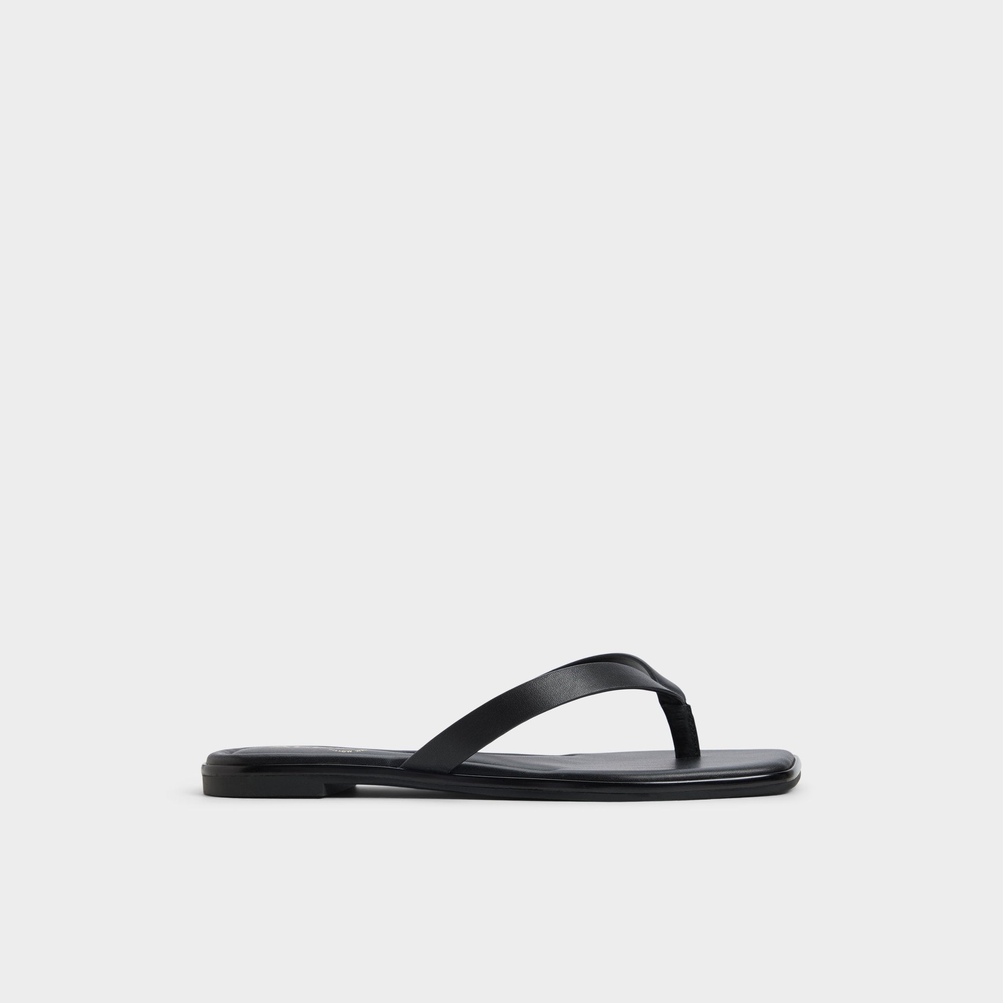 Theao Black Women's Flats - Flip flop | Aldo discount