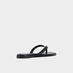 Theao Black Women's Flats - Flip flop | Aldo discount