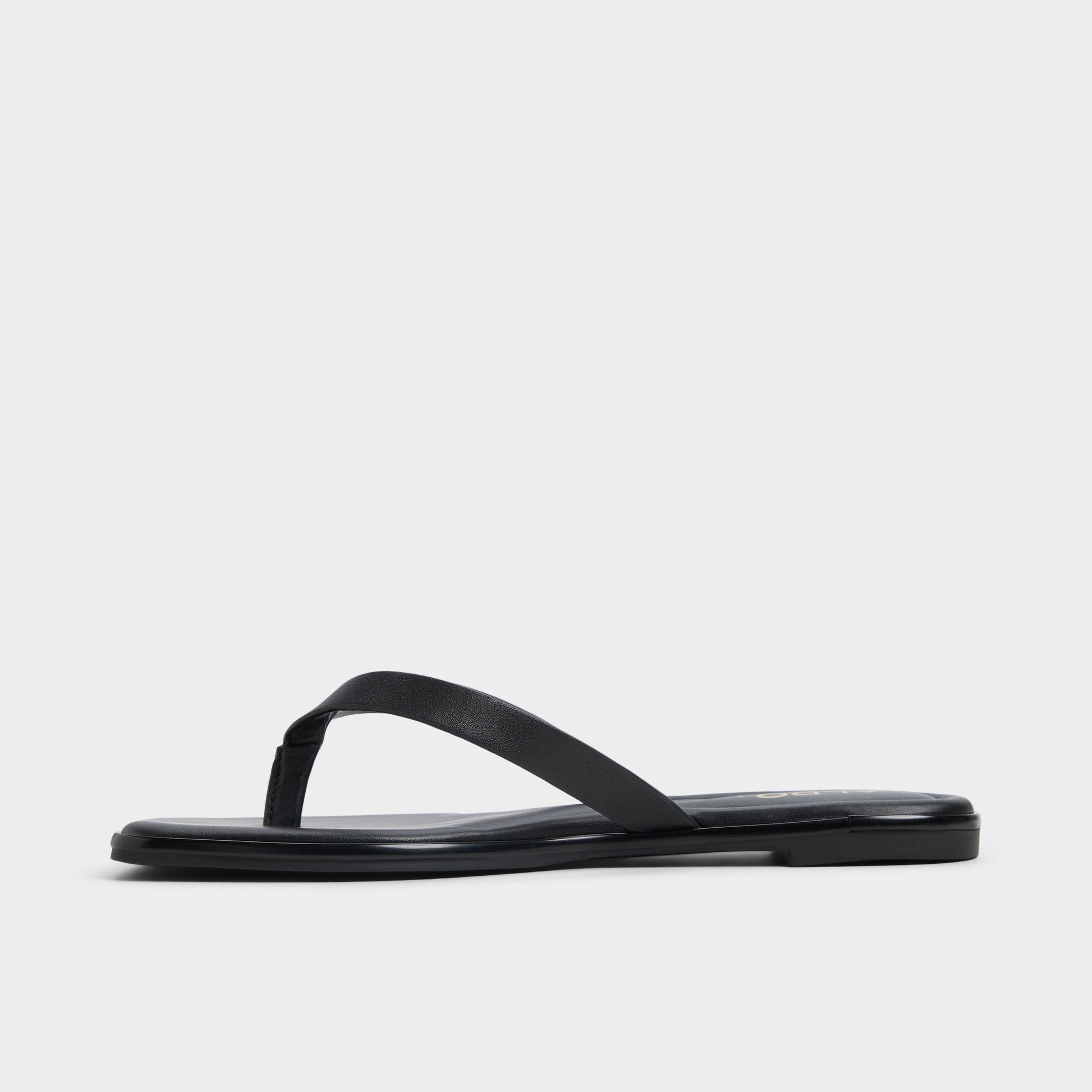 Theao Black Women's Flats - Flip flop | Aldo discount