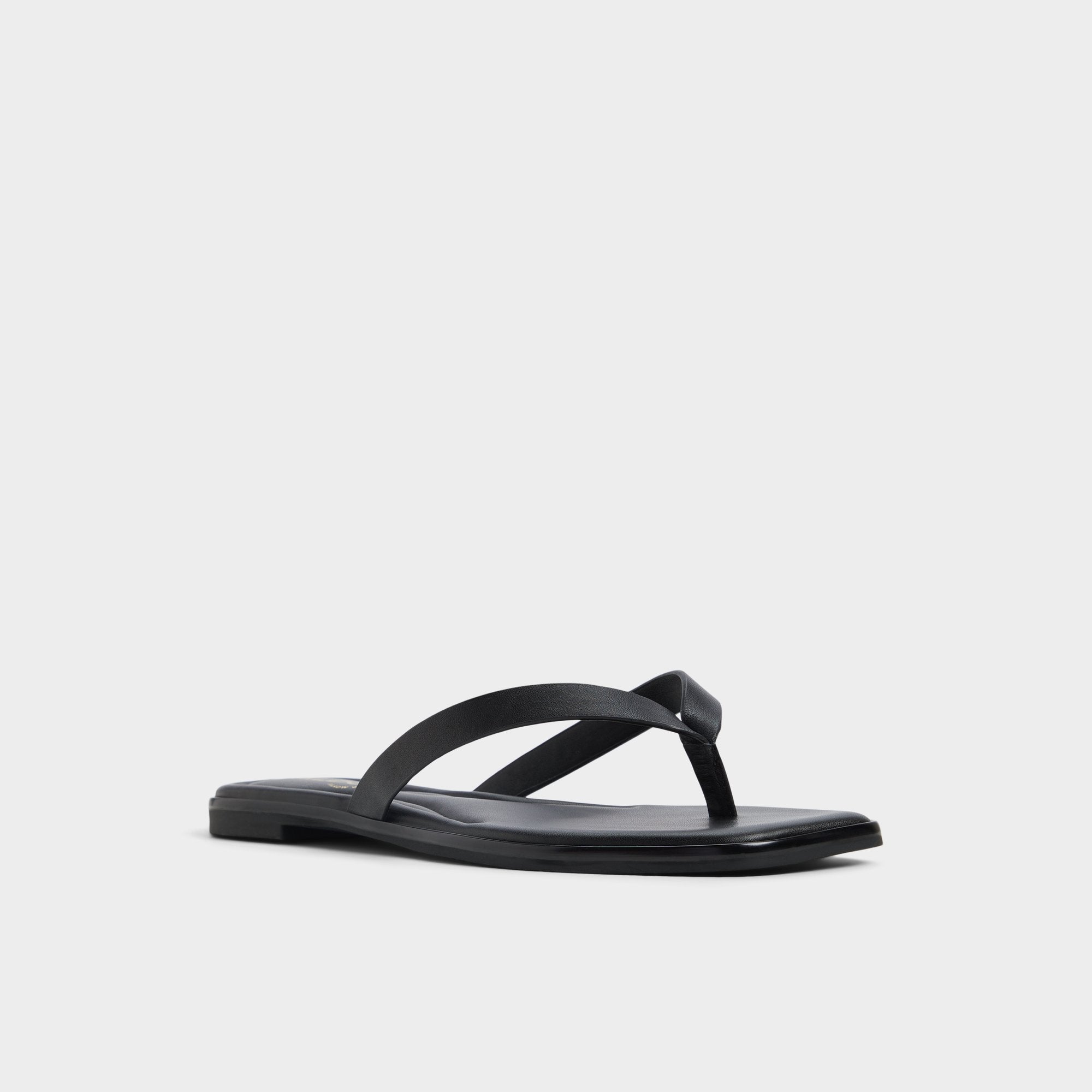 Theao Black Women's Flats - Flip flop | Aldo discount