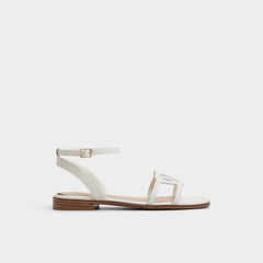 Greengrove White Women's Flats - Flat sandal | Aldo outlet
