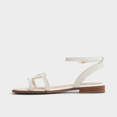 Greengrove White Women's Flats - Flat sandal | Aldo outlet