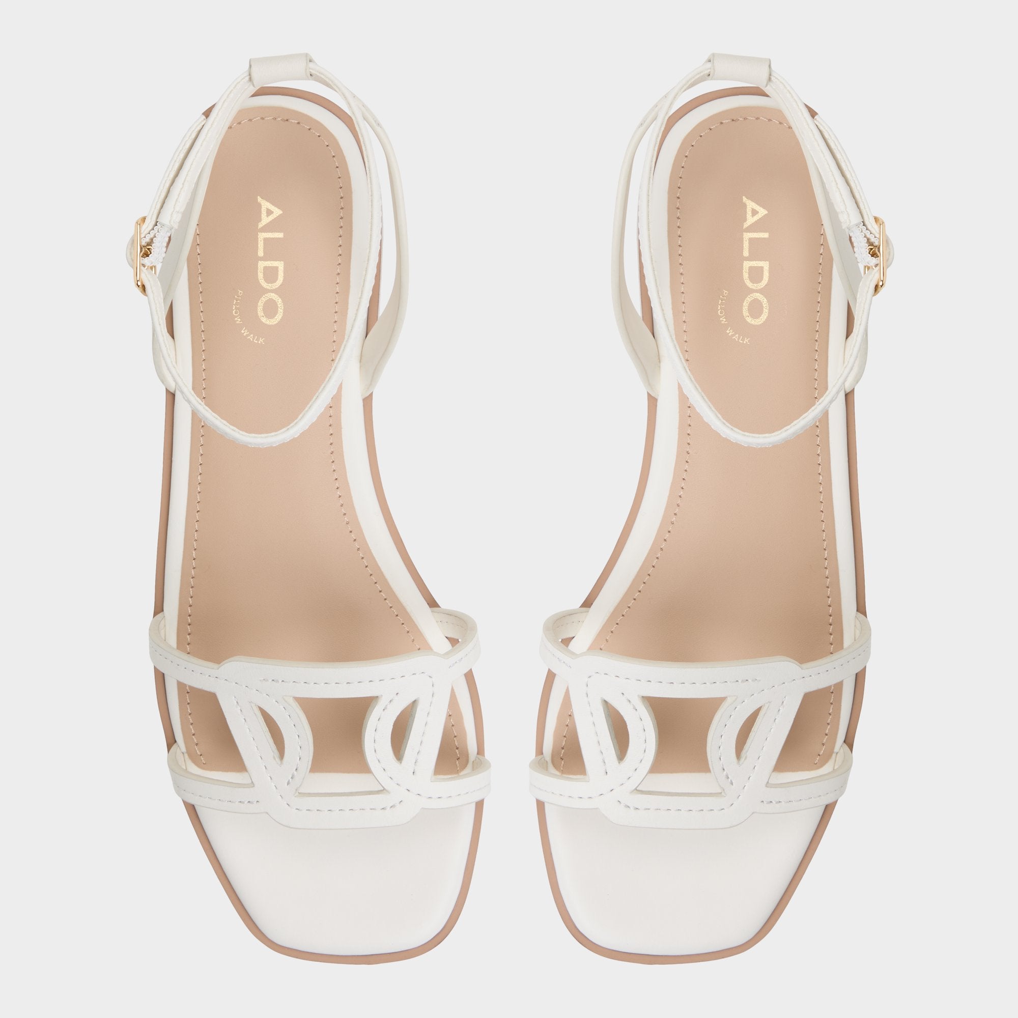 Greengrove White Women's Flats - Flat sandal | Aldo outlet