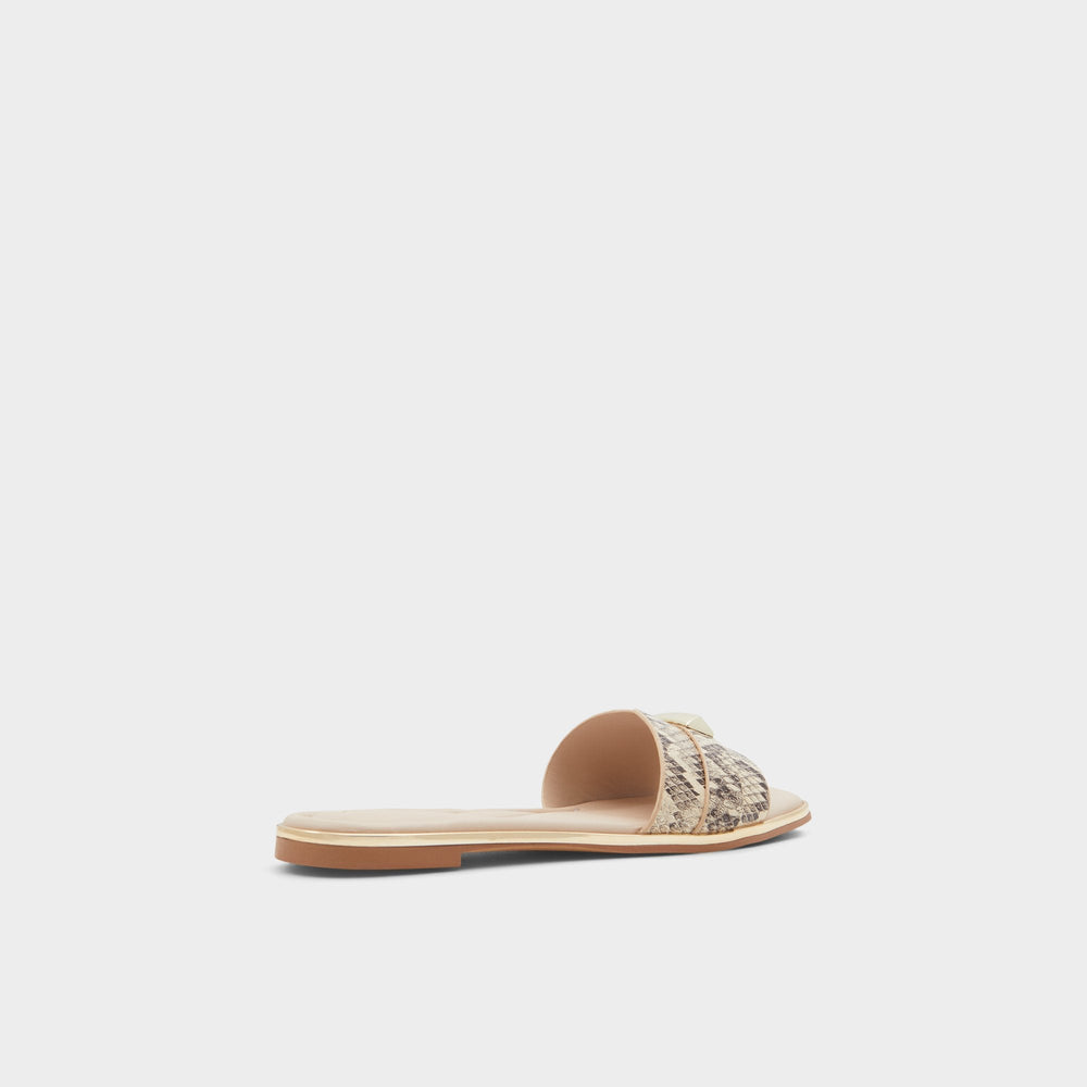 Darine Natural Women's Flats - Slide sandal | Aldo on sale