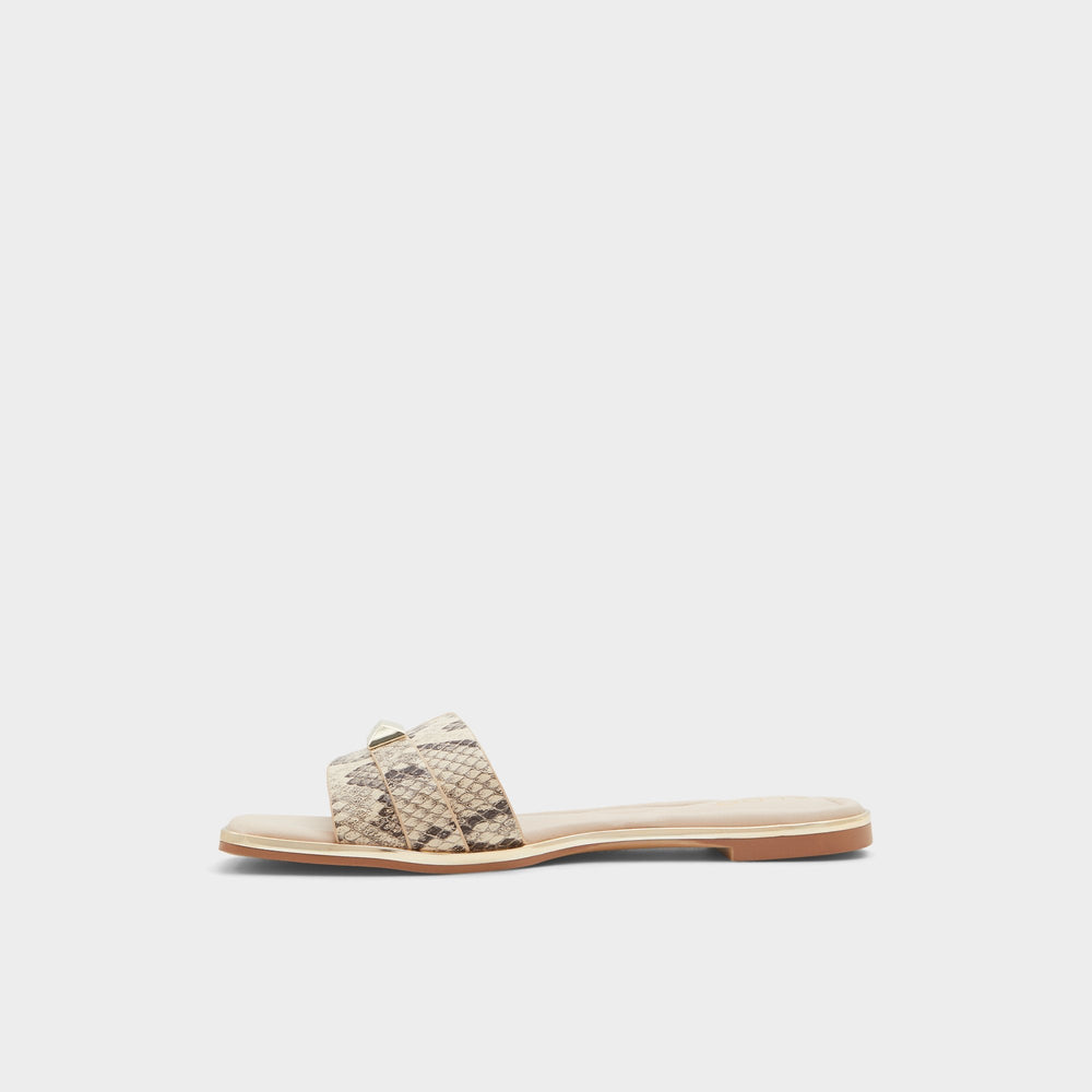 Darine Natural Women's Flats - Slide sandal | Aldo on sale