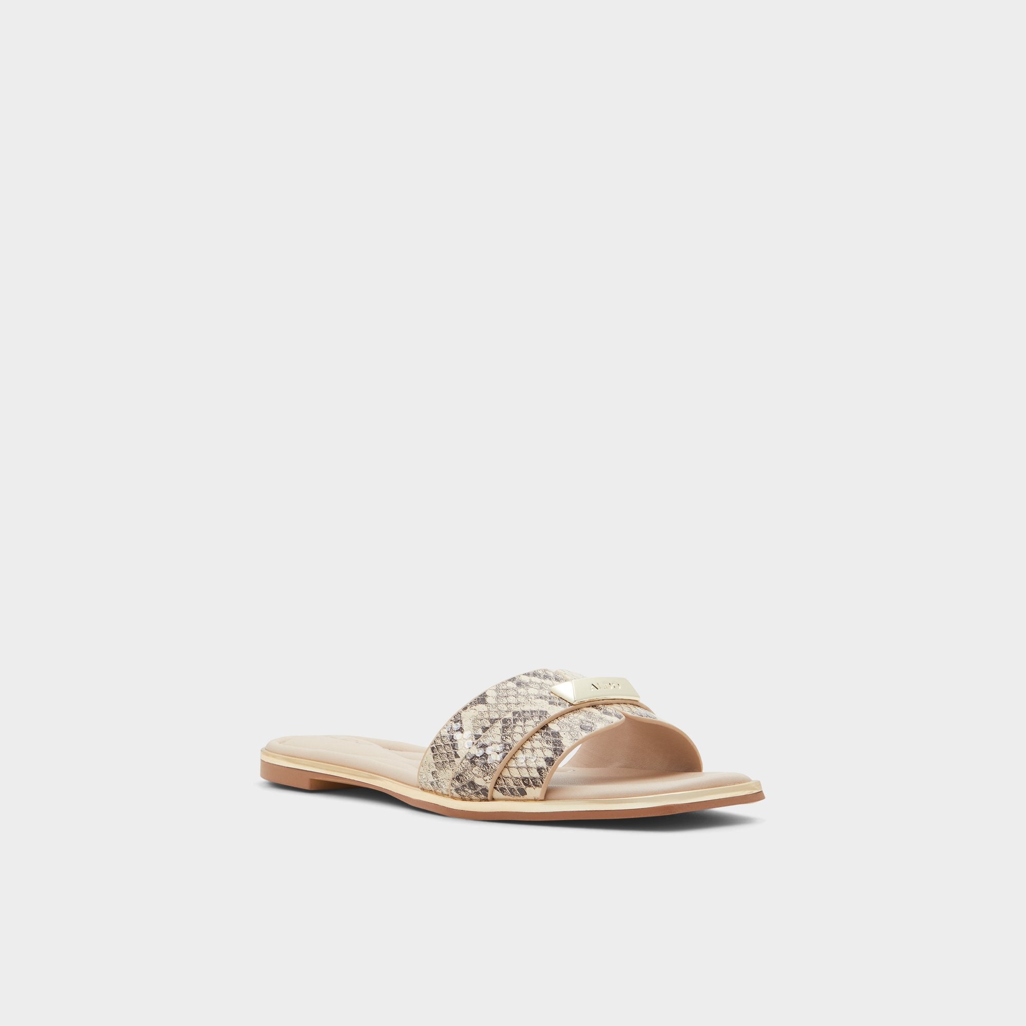 Darine Natural Women's Flats - Slide sandal | Aldo on sale