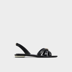 Marassita Black Women's Slingbacks - Flat sandal | Aldo for sale