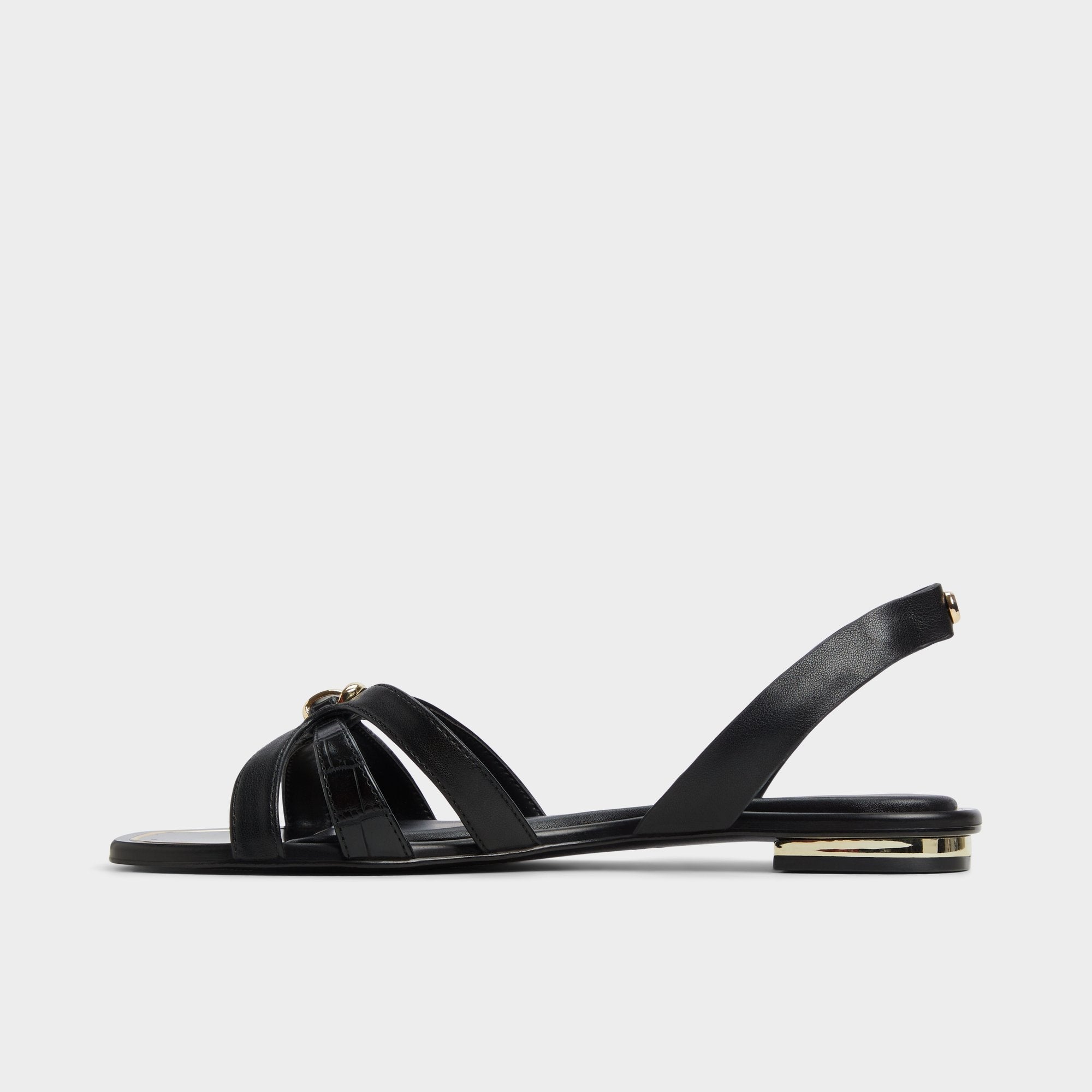 Marassita Black Women's Slingbacks - Flat sandal | Aldo for sale