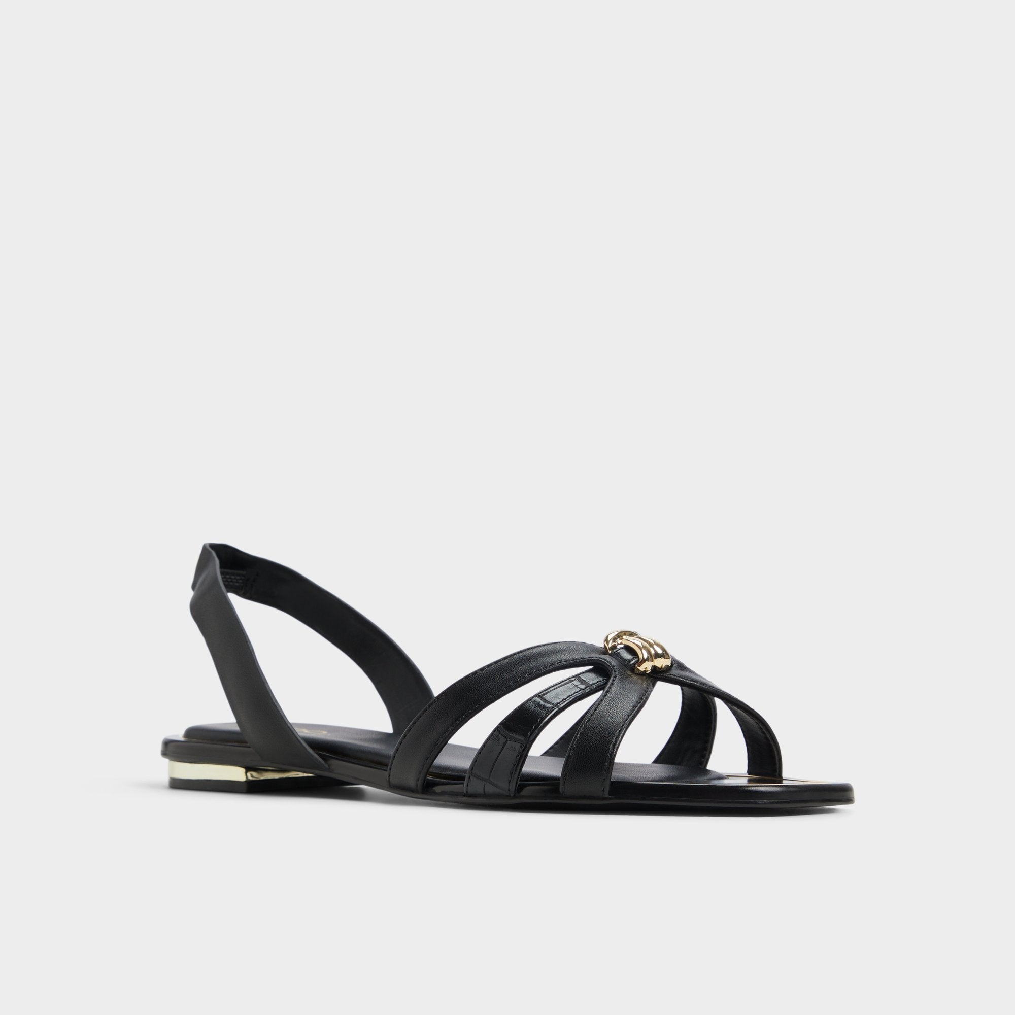 Marassita Black Women's Slingbacks - Flat sandal | Aldo for sale