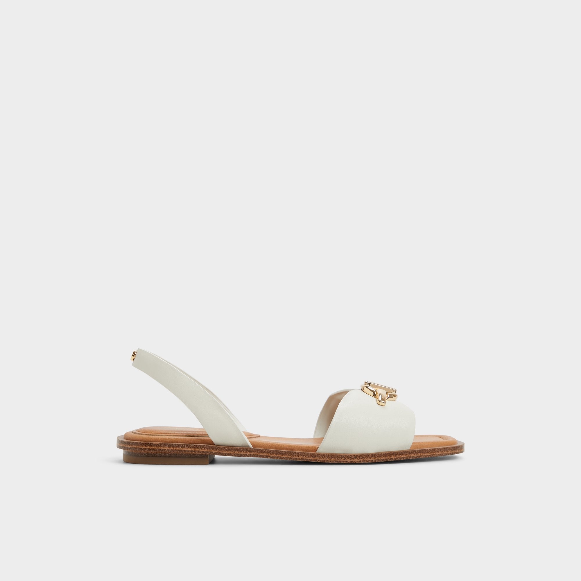 Goassi White/Bone Women's Flats - Flat sandal | Aldo online
