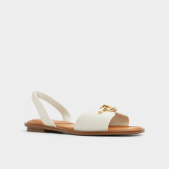 Goassi White/Bone Women's Flats - Flat sandal | Aldo online