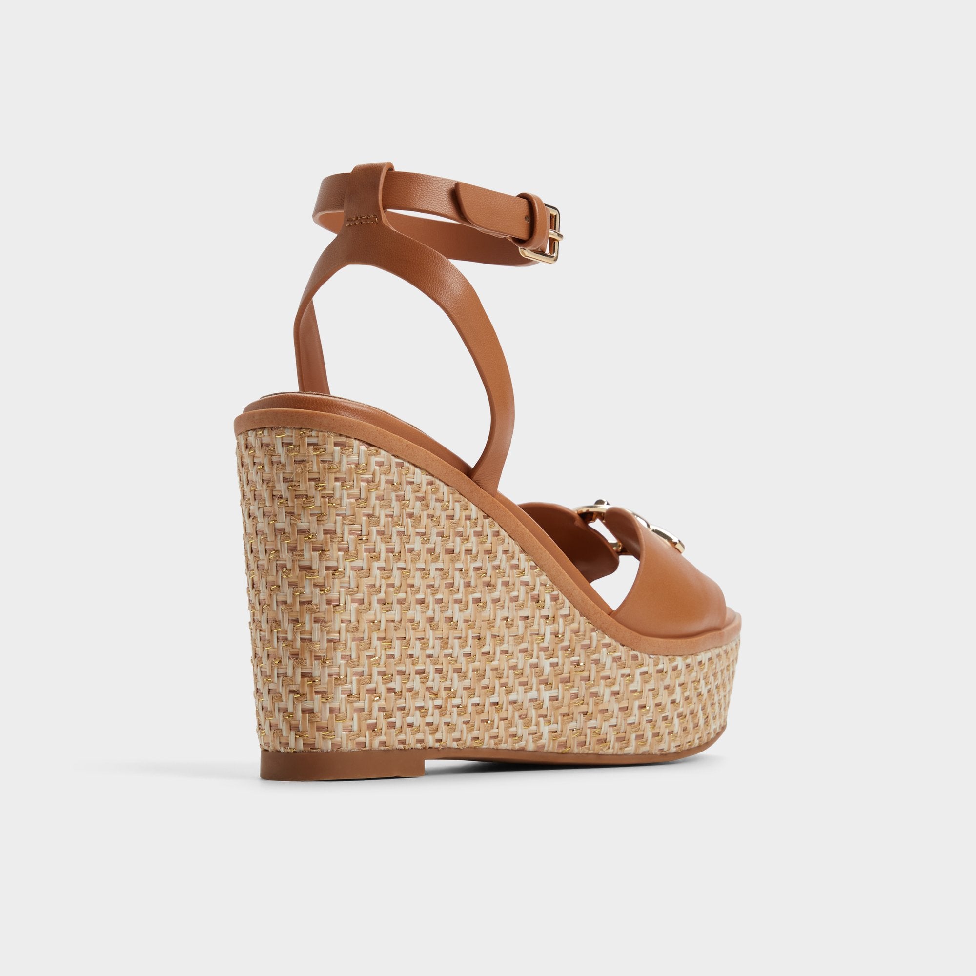 Ybylin Medium Brown Women's Wedges - Wedge sandal, Wedge heel | Aldo outlet