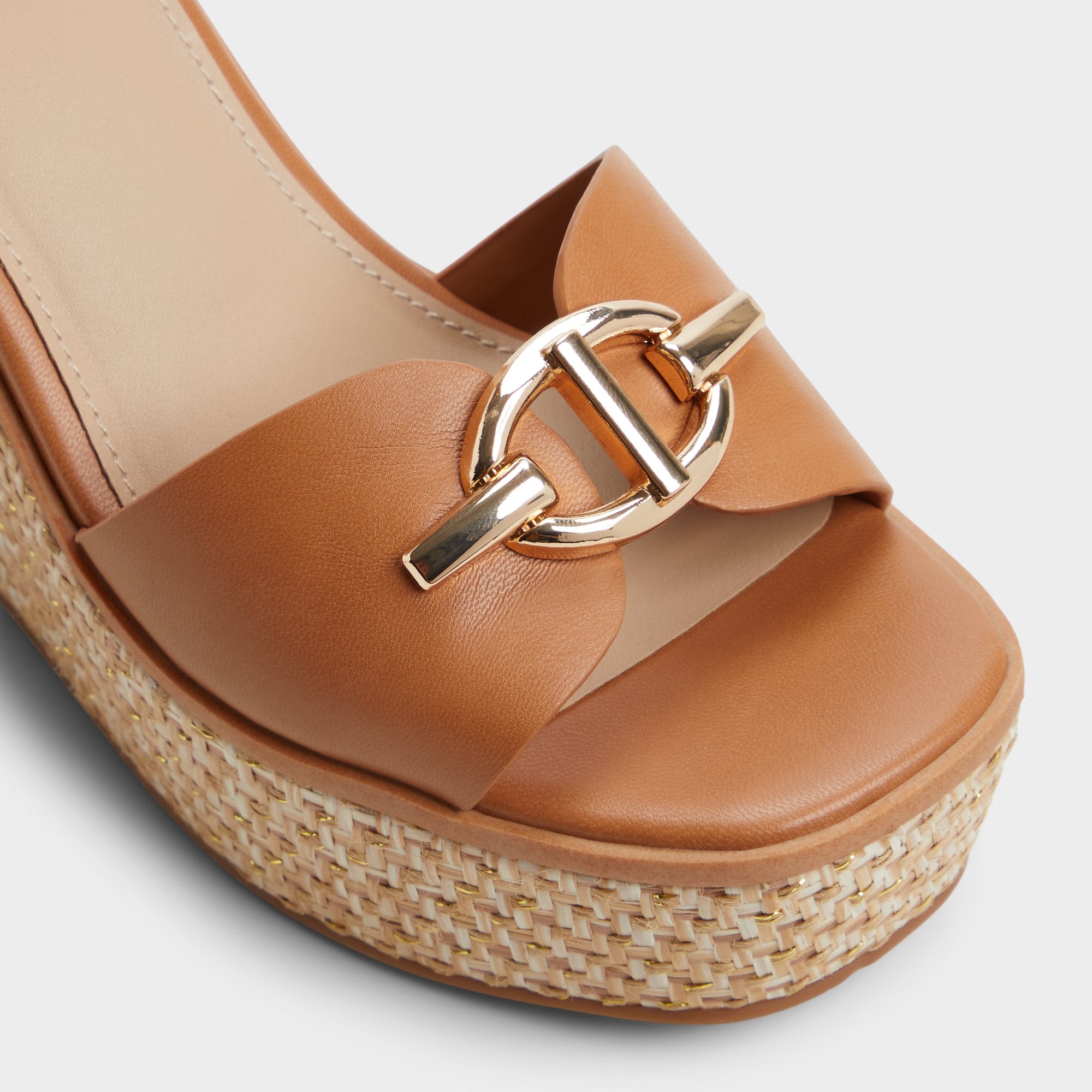 Ybylin Medium Brown Women's Wedges - Wedge sandal, Wedge heel | Aldo outlet