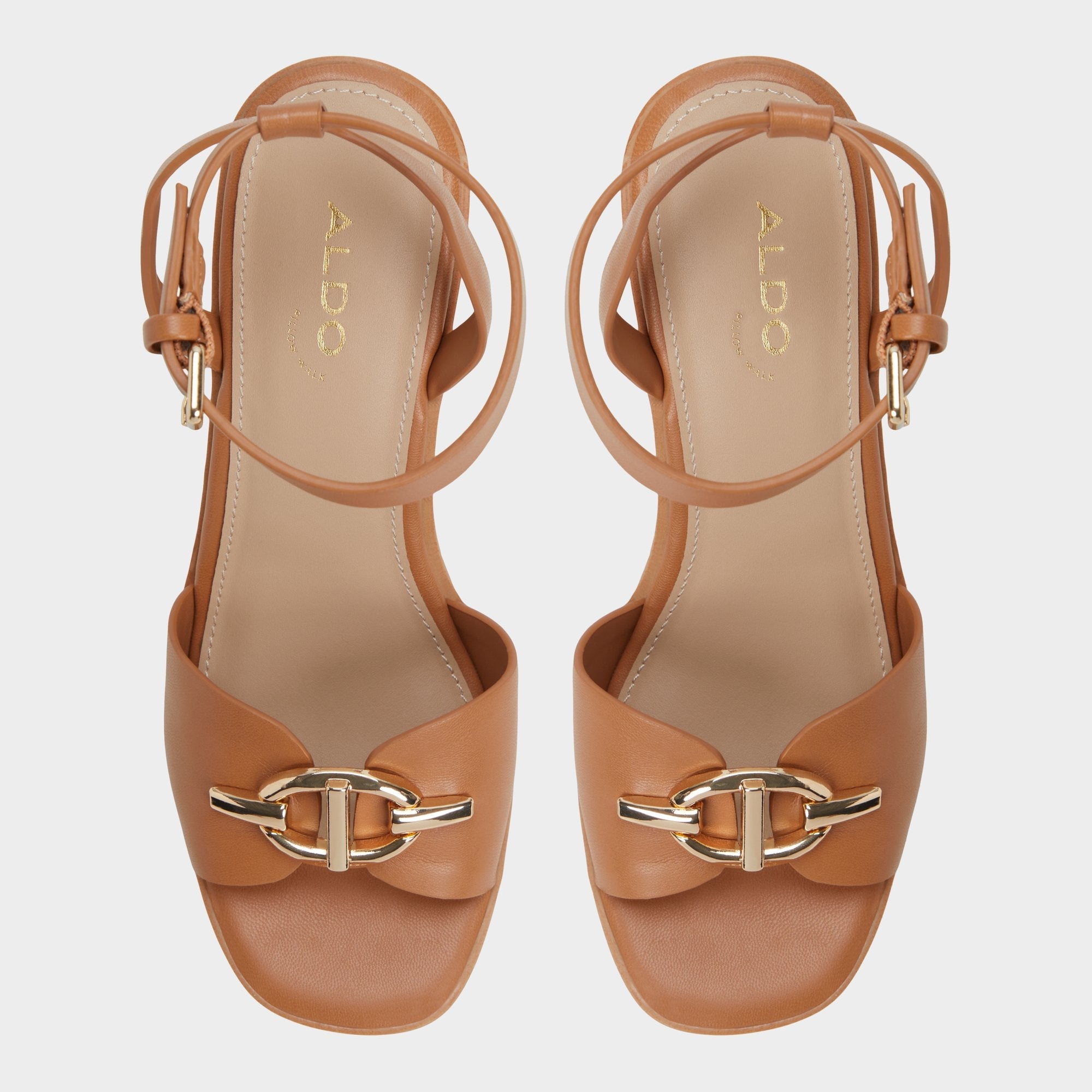 Ybylin Medium Brown Women's Wedges - Wedge sandal, Wedge heel | Aldo outlet