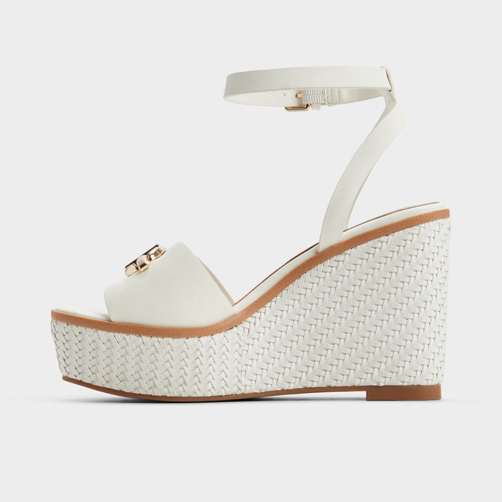 Ybylin White Women's Wedges - Wedge sandal, Wedge heel | Aldo sale