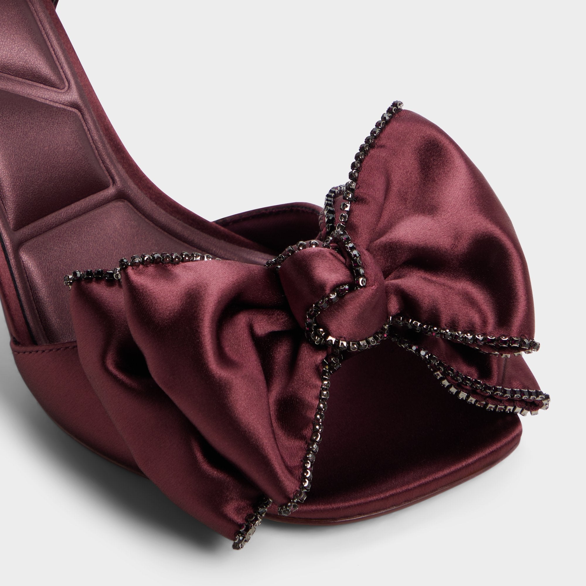 Tinsel in Bordo - Strappy heeled sandal, Stiletto heel | Aldo on sale