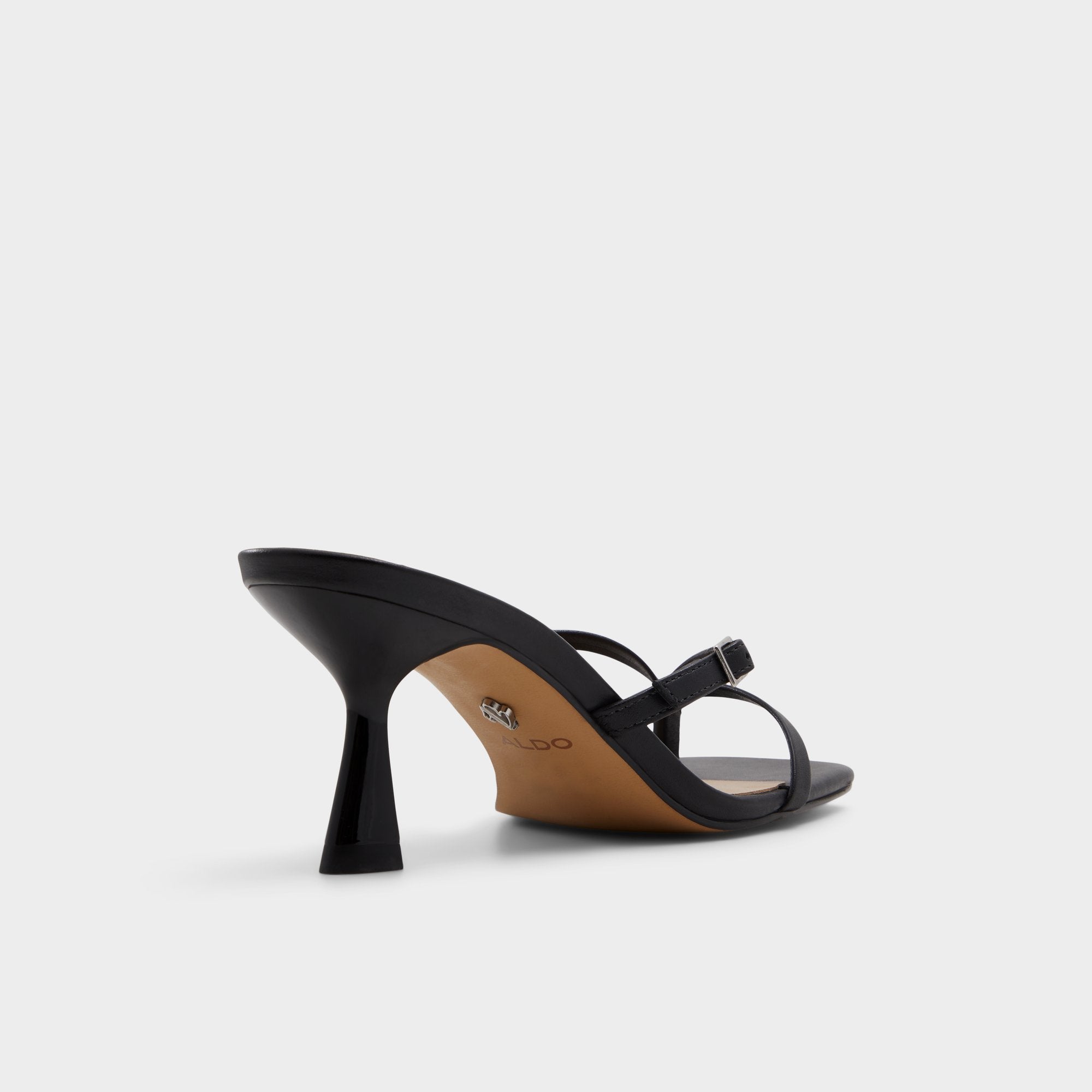Gannever Black Women's Thong Sandals - Heeled flip flop, Stiletto heel | Aldo for sale