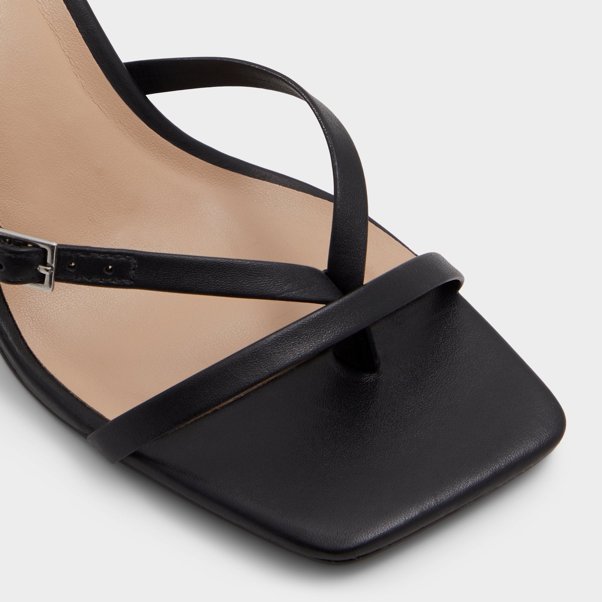 Gannever Black Women's Thong Sandals - Heeled flip flop, Stiletto heel | Aldo for sale