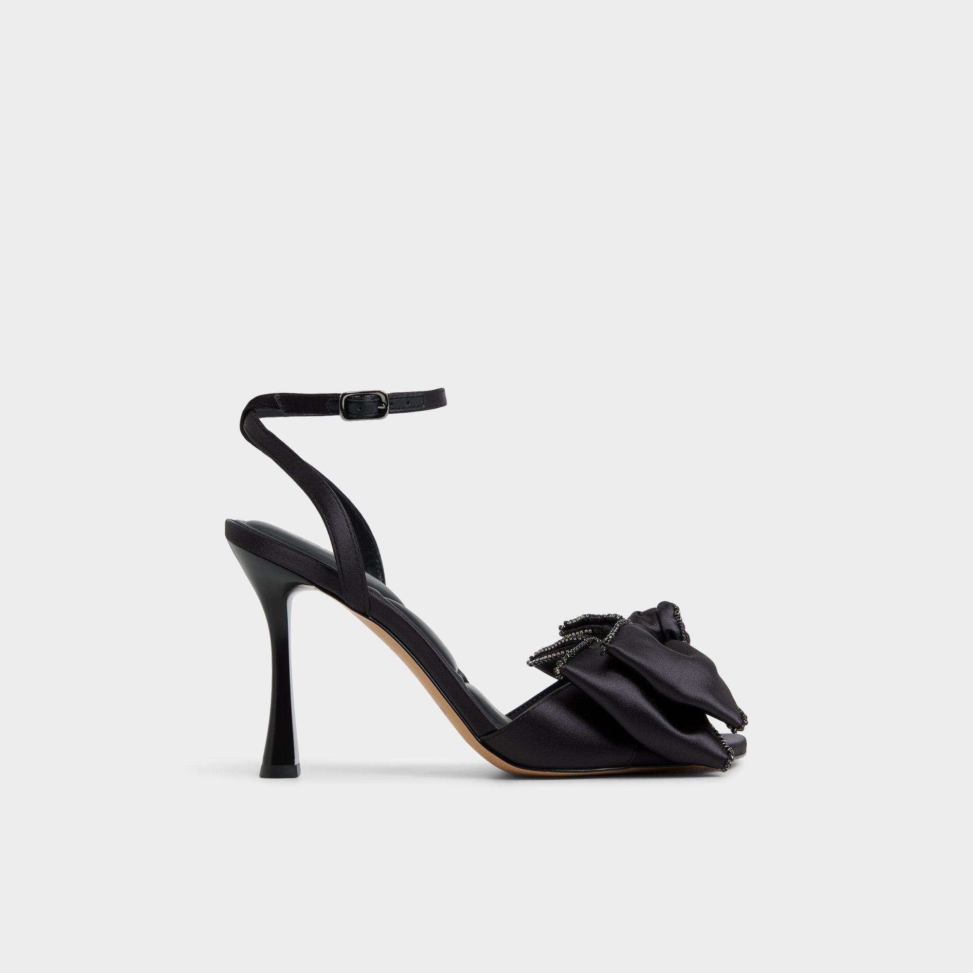 Tinsel in Black - Strappy heeled sandal, Stiletto heel | Aldo online
