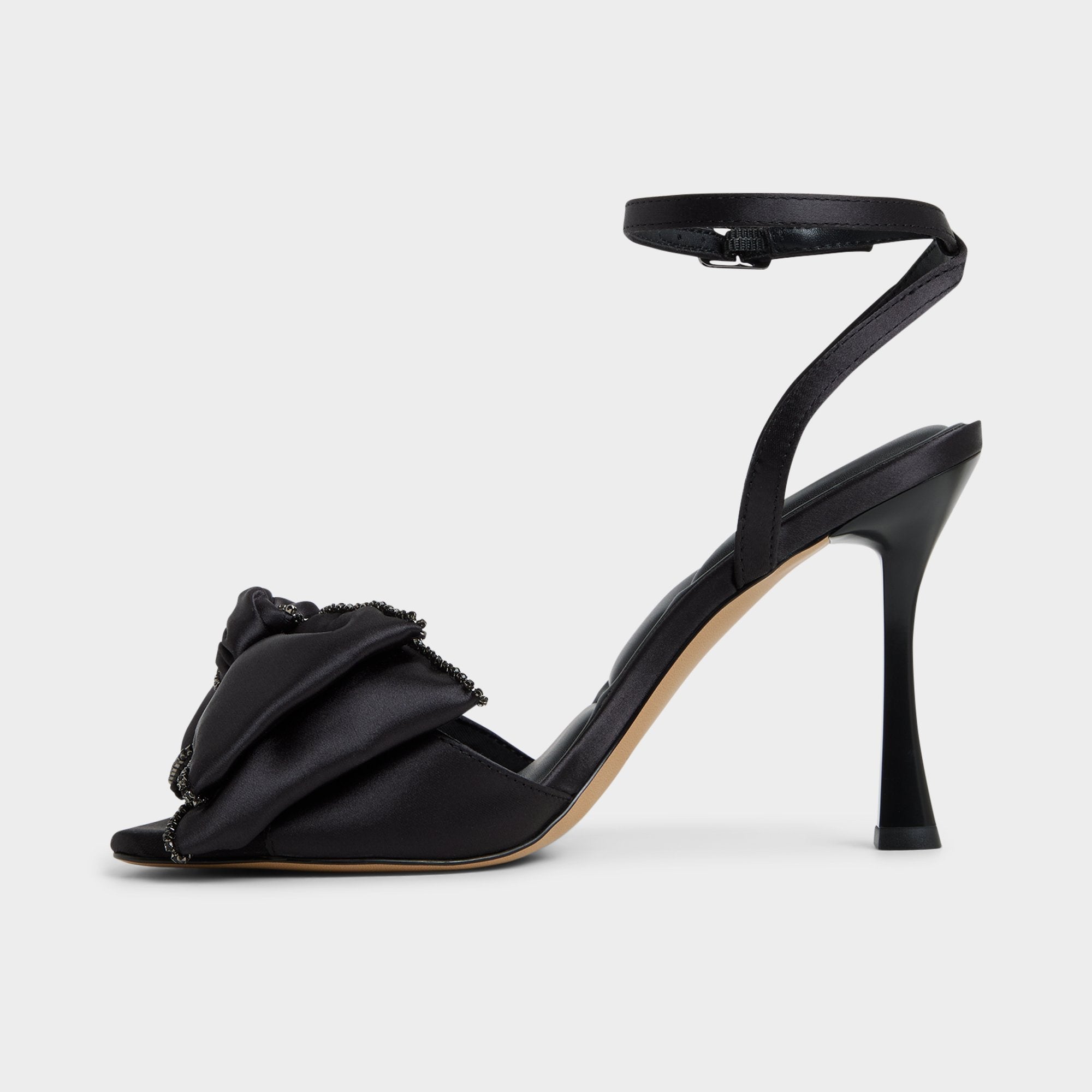 Tinsel in Black - Strappy heeled sandal, Stiletto heel | Aldo online