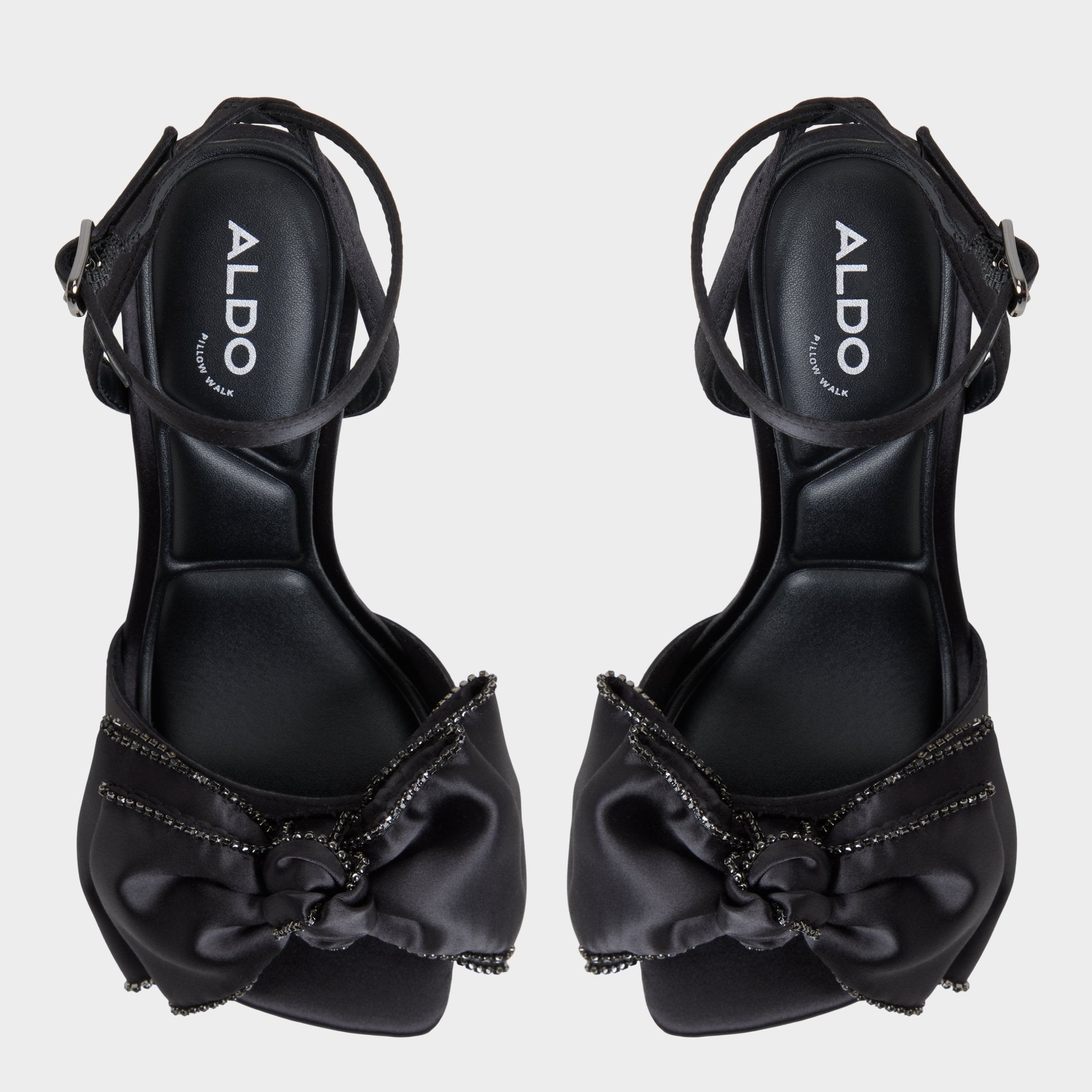 Tinsel in Black - Strappy heeled sandal, Stiletto heel | Aldo online