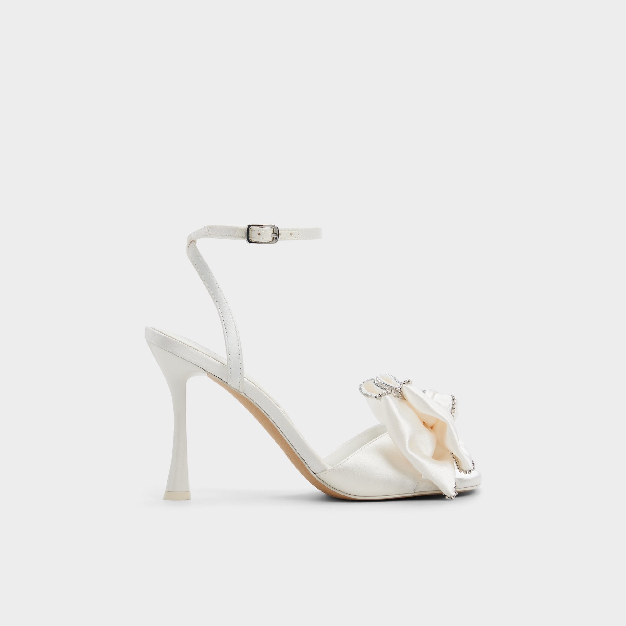 Tinsel in Other White - Strappy heeled sandal, Stiletto heel | Aldo sale