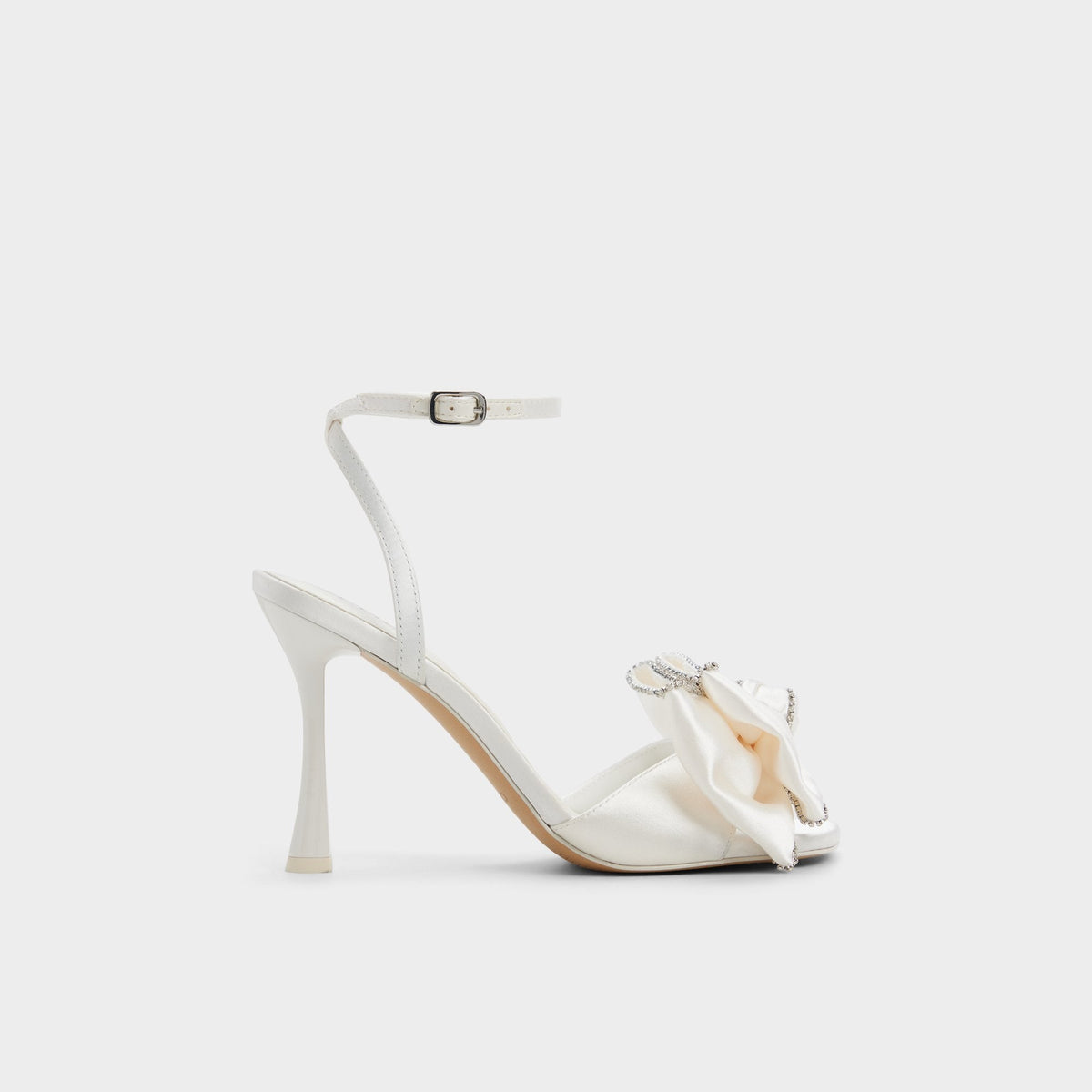 Tinsel in Other White - Strappy heeled sandal, Stiletto heel | Aldo sale