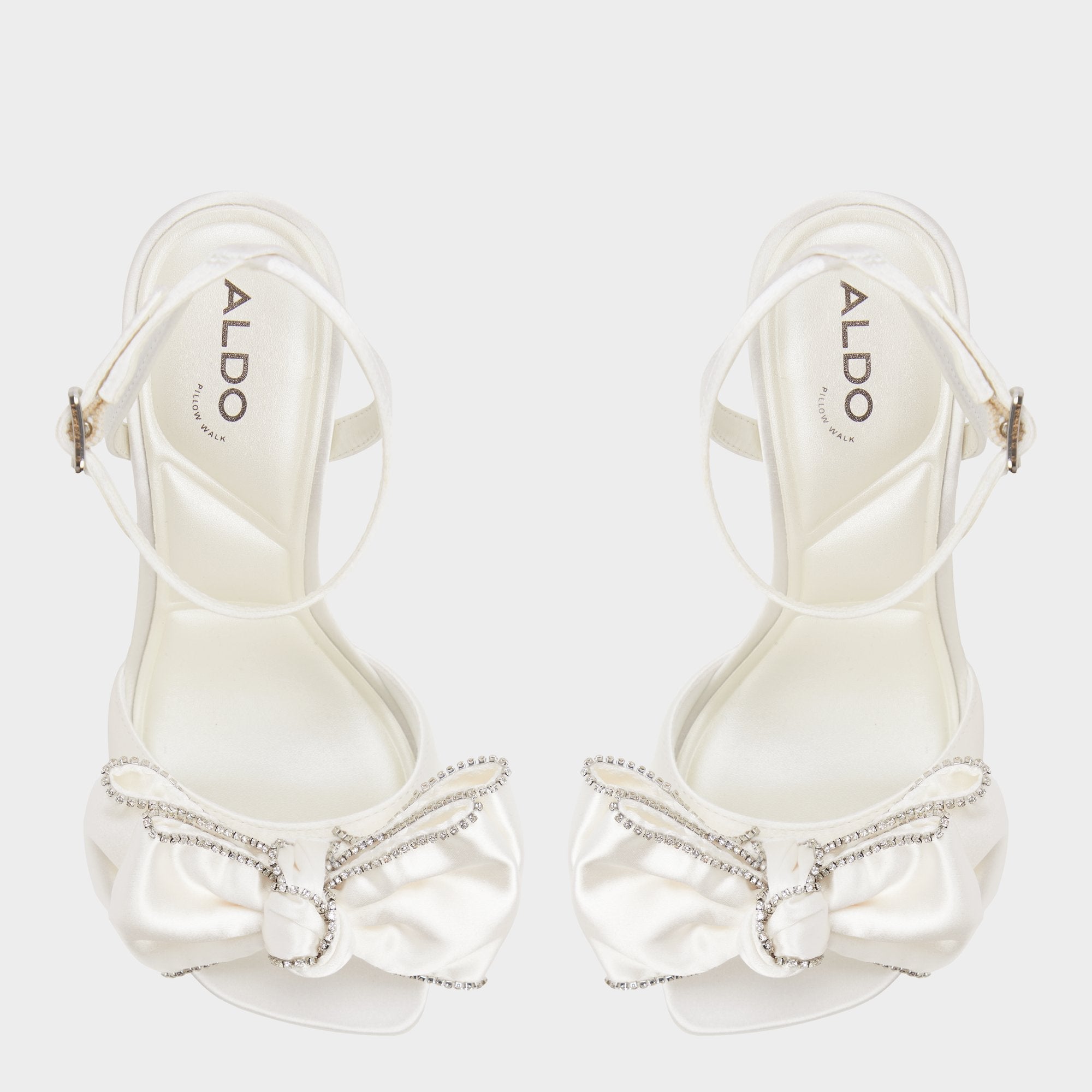 Tinsel in Other White - Strappy heeled sandal, Stiletto heel | Aldo sale