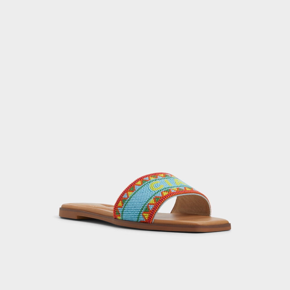 Seavacay Bright Multi Women's Flats - Slide sandal | Aldo for sale