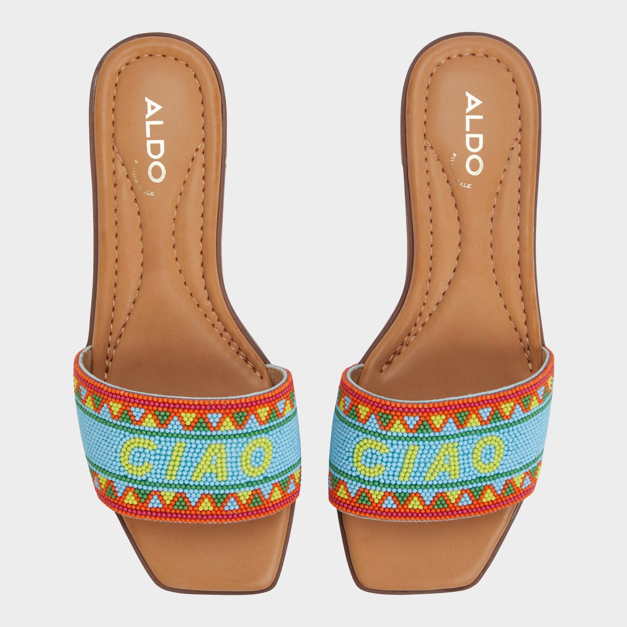 Seavacay Bright Multi Women's Flats - Slide sandal | Aldo for sale