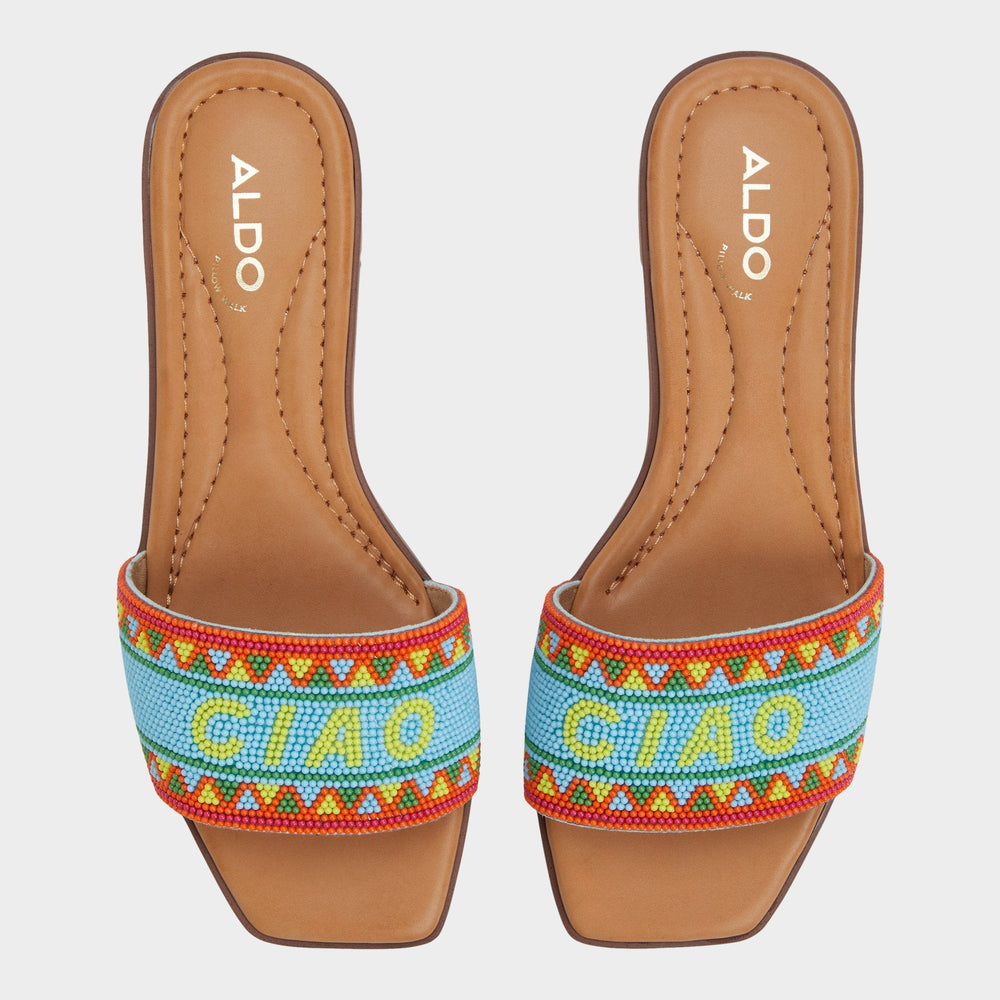 Seavacay Bright Multi Women's Flats - Slide sandal | Aldo for sale