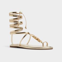 Artemisa Gold Women's Travel essentials - T-strap sandal | Aldo outlet